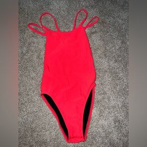 Jolyn Murray Onesie    Color: Strawberry    Size:28    Barely Worn